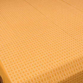Bijnor Pure Handloom Cotton Single Bed Sheet (90 x 60 in) 77