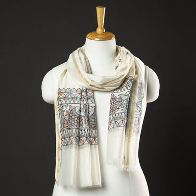 Madhubani Stole 