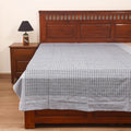 Bijnor Pure Handloom Cotton Single Bed Sheet (90 x 60 in) 78
