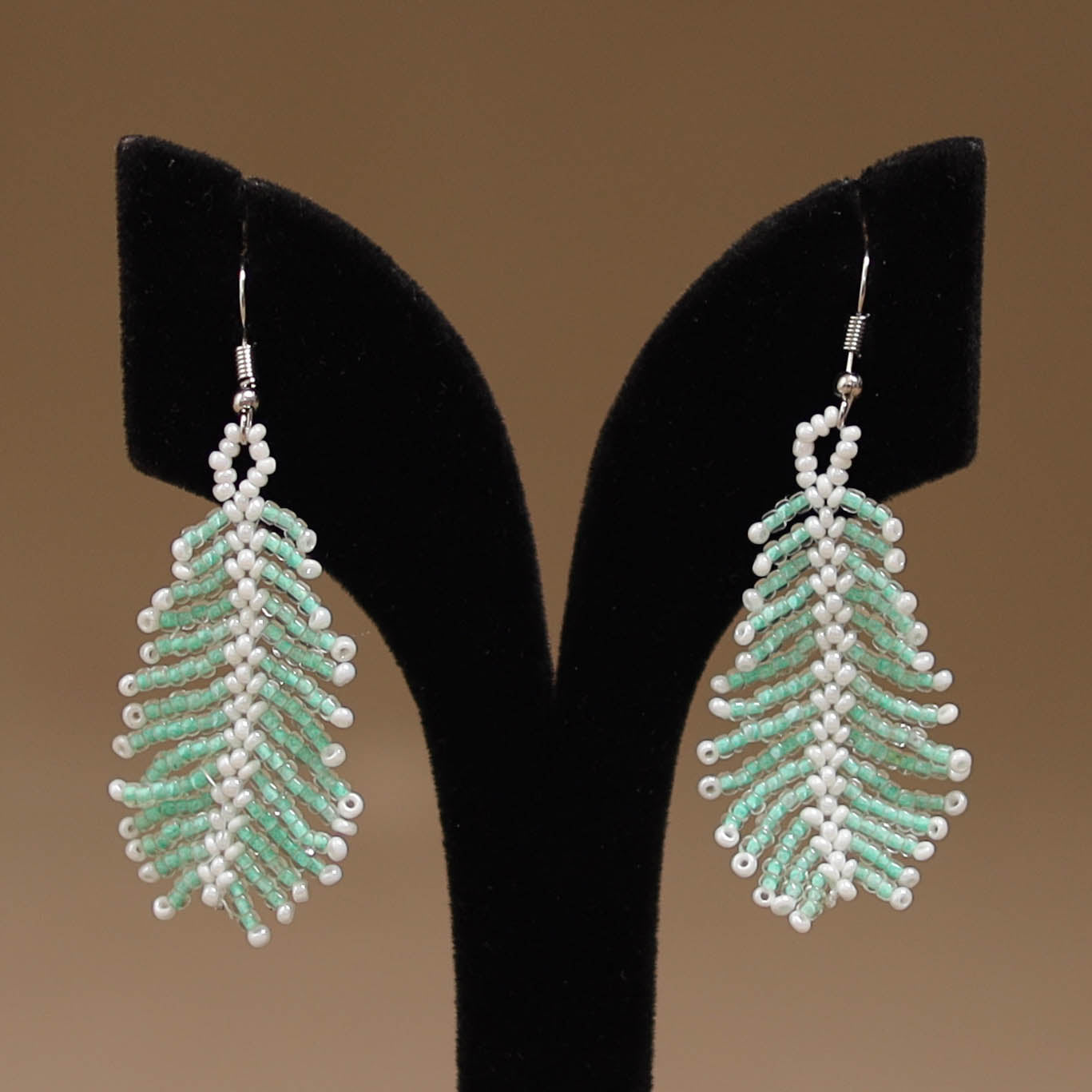 Handmade Beadwork Earrings 09