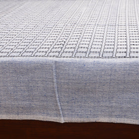 Bijnor Pure Handloom Cotton Single Bed Sheet (90 x 60 in) 78