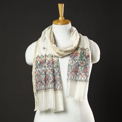 Madhubani Stole 