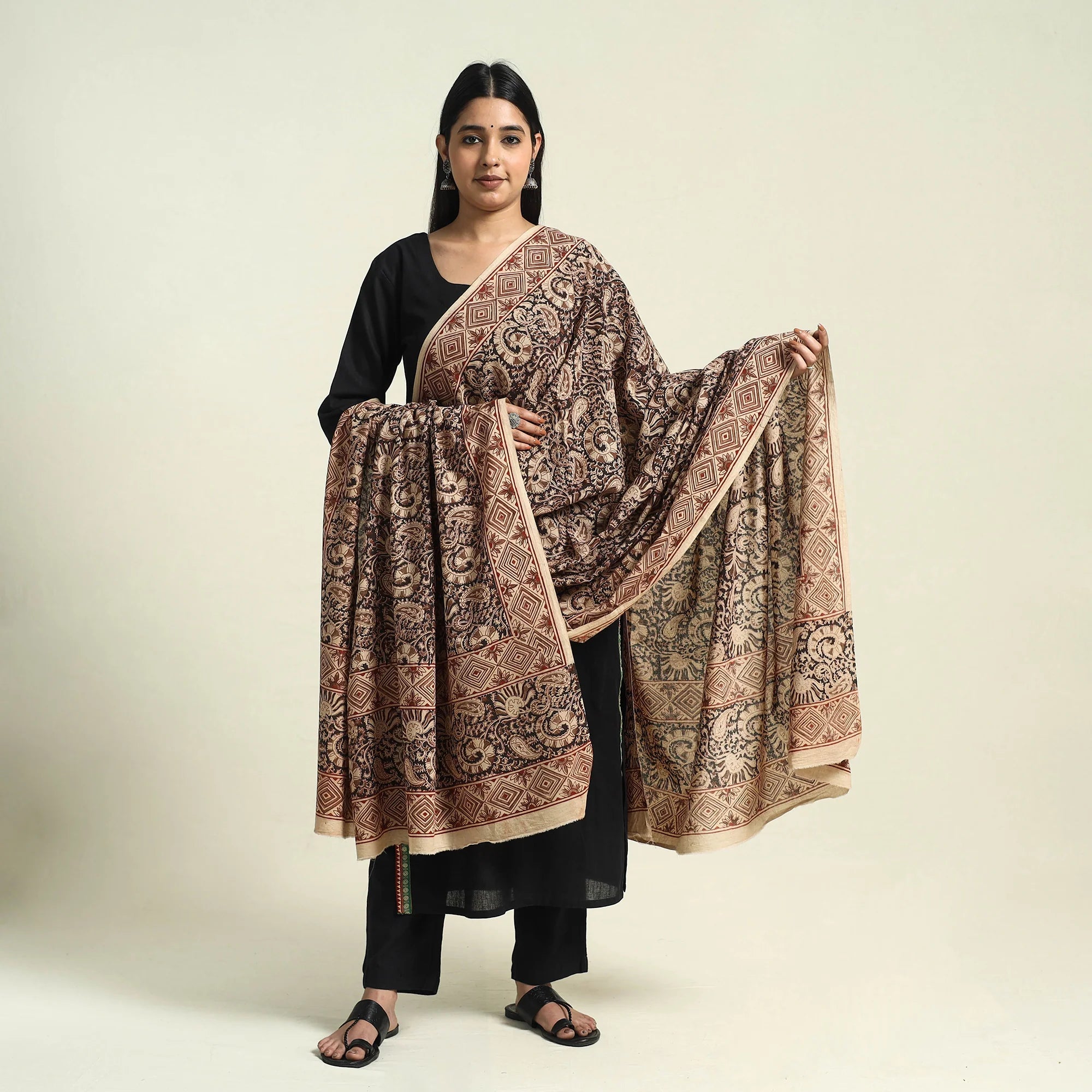 Kalamkari dupatta