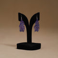 Purple - Handmade Beadwork Earrings 12