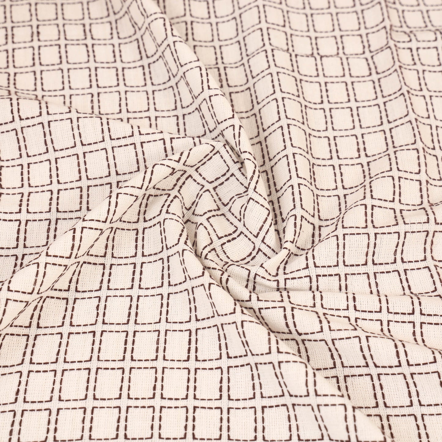 Bijnor Pure Handloom Cotton Single Bed Sheet (90 x 60 in) 79