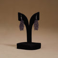 Purple - Handmade Beadwork Earrings 15
