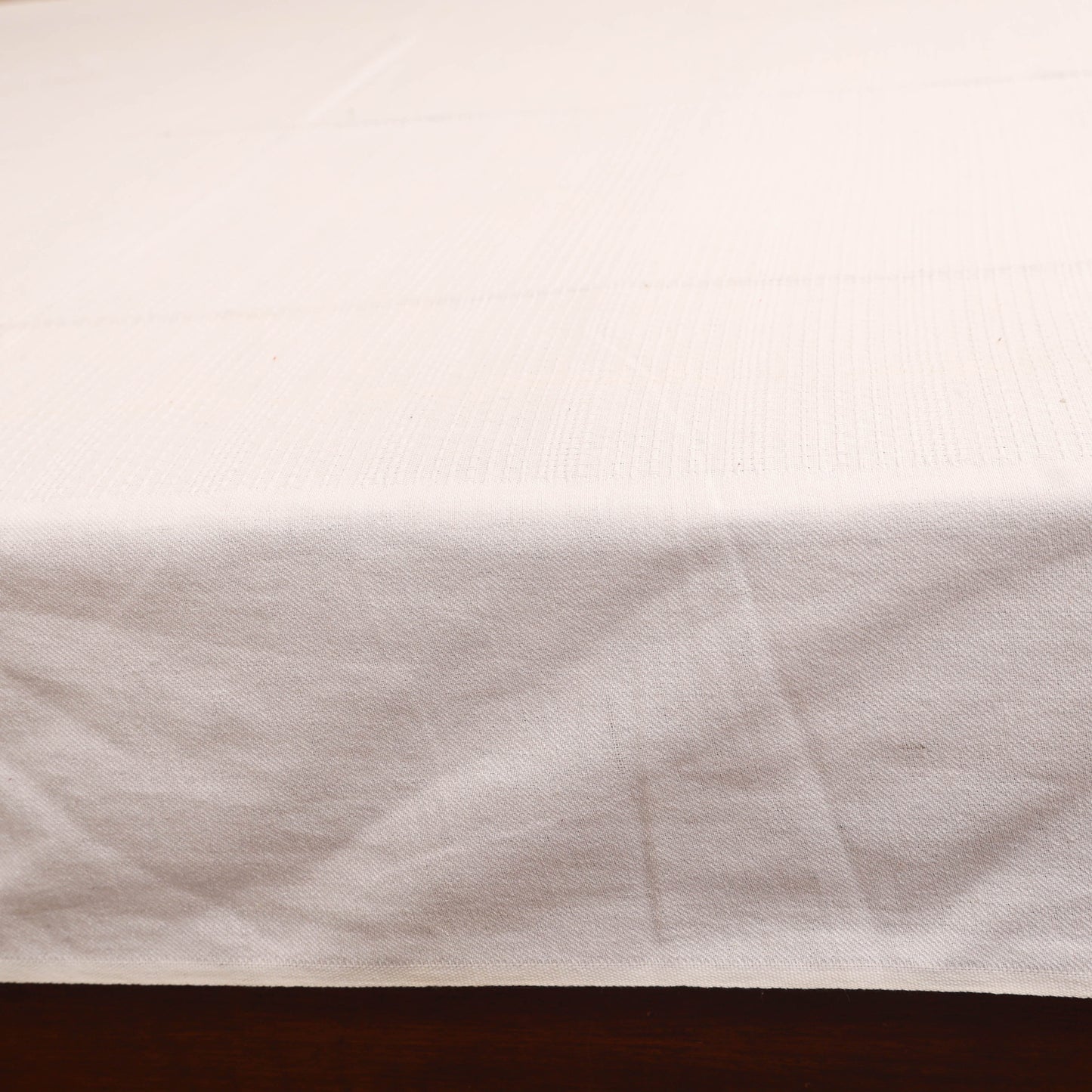Bijnor Pure Handloom Cotton Single Bed Sheet (90 x 60 in) 80