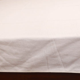 Bijnor Pure Handloom Cotton Single Bed Sheet (90 x 60 in) 80