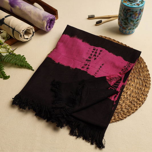 Jhiri Handloom Shibori Tie-Dye Cotton Towel
