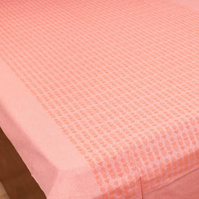 Bijnor Pure Handloom Cotton Single Bed Sheet (90 x 60 in) 81