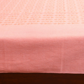 Bijnor Pure Handloom Cotton Single Bed Sheet (90 x 60 in) 81