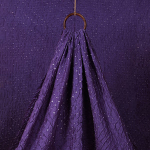 Kutch Bandhani Tie-Dye Chanderi Silk Fabric 18