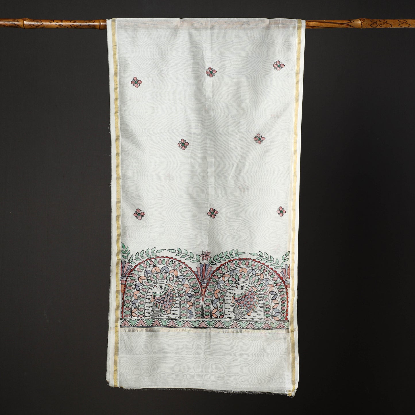 Madhubani Stole 