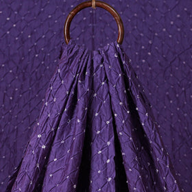 Kutch Bandhani Tie-Dye Chanderi Silk Fabric 18