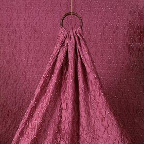 Kutch Bandhani Tie-Dye Chanderi Silk Fabric 21