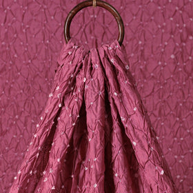 Kutch Bandhani Tie-Dye Chanderi Silk Fabric 21