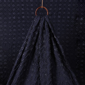 Kutch Bandhani Tie-Dye Chanderi Silk Fabric 06