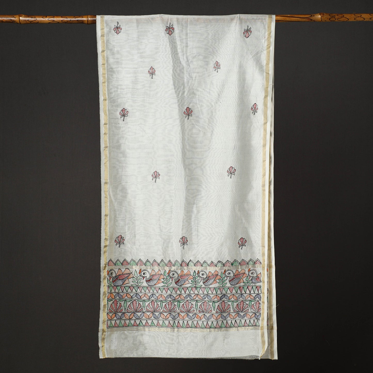 Madhubani Stole 