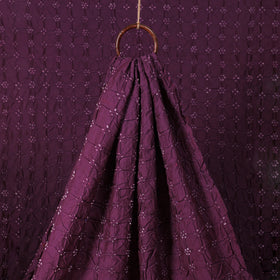 Kutch Bandhani Tie-Dye Chanderi Silk Fabric 05
