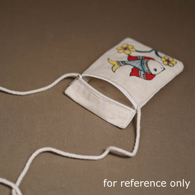 Madhubani Handpainted Mobile Sling Bag 40
