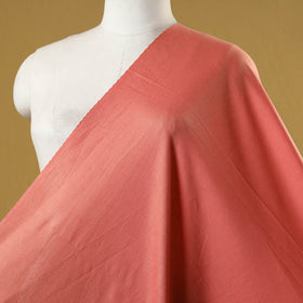 Pink - flex cotton prewashed plain fabric 02 - handcrafted