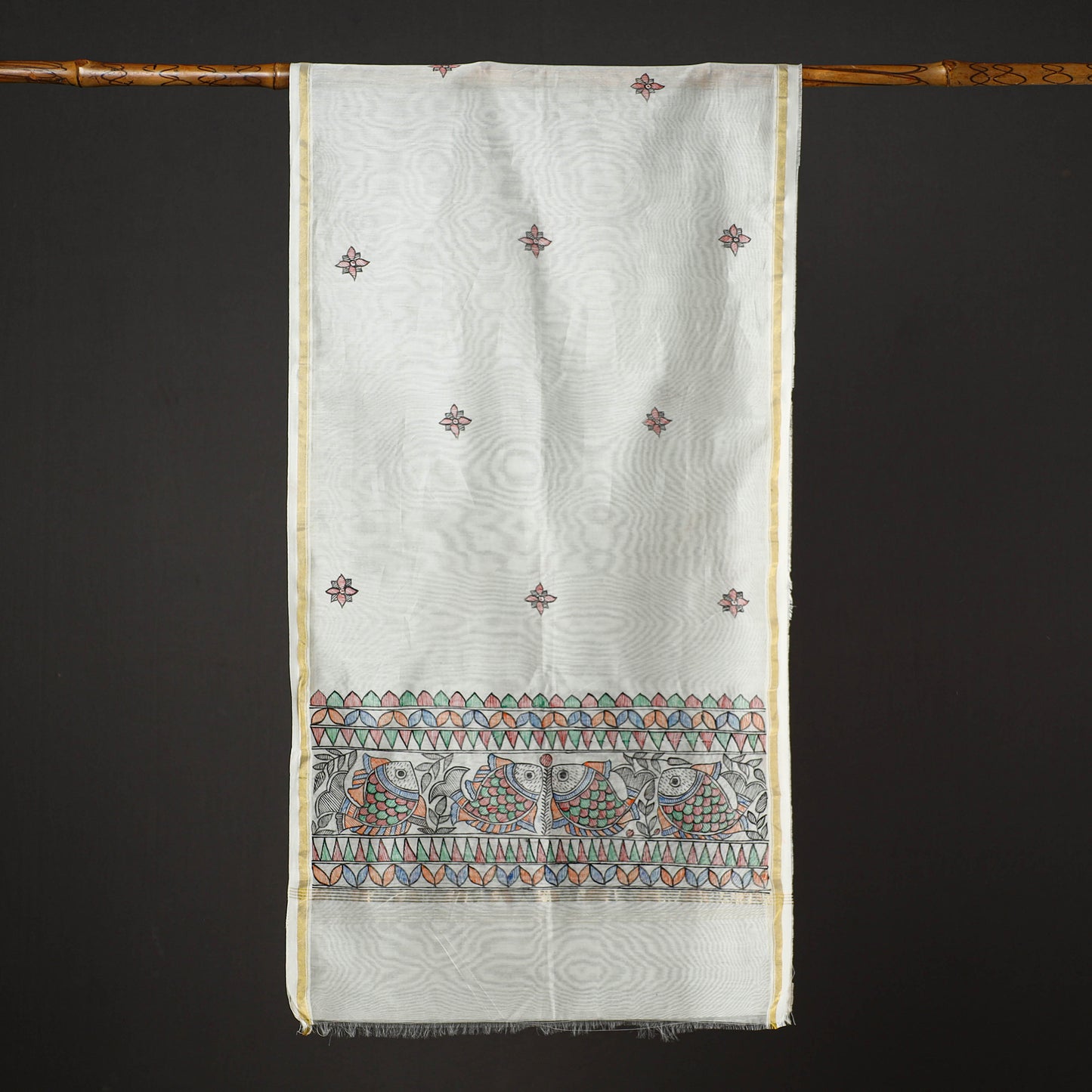 Madhubani Stole 