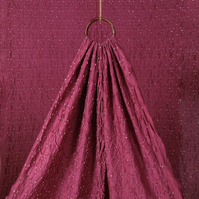 Kutch Bandhani Tie-Dye Chanderi Silk Fabric 03