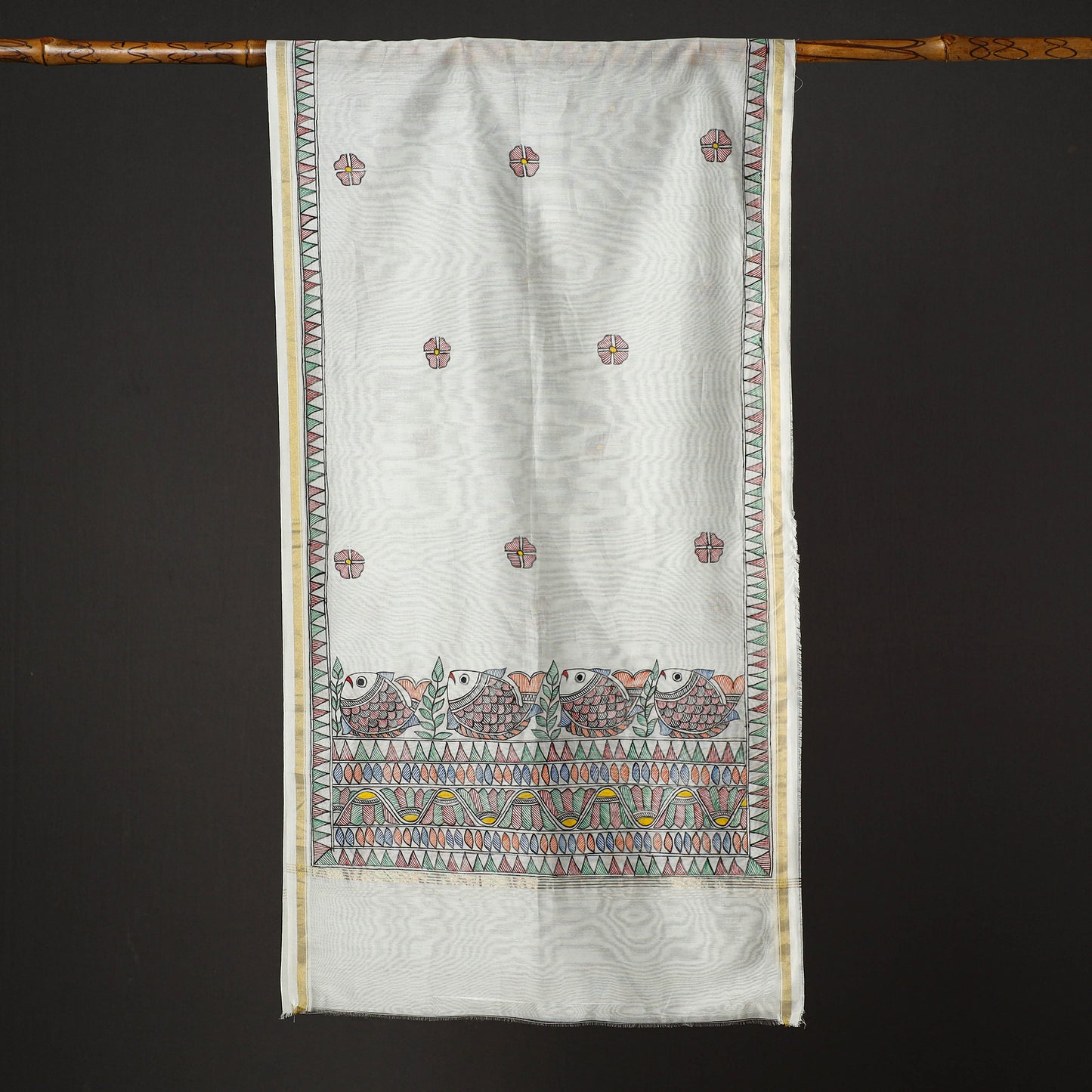 Madhubani Stole 