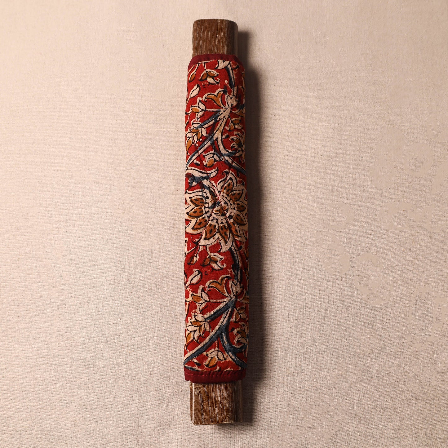 Kalamkari Fridge Cover with Handle Cover