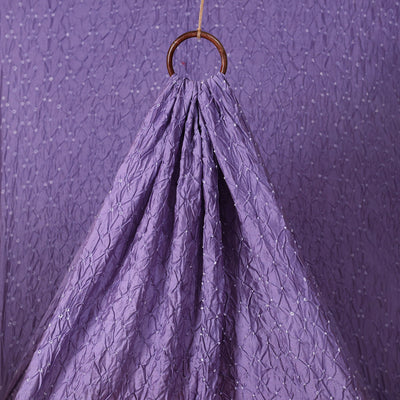 Kutch Bandhani Tie-Dye Chanderi Silk Fabric 01
