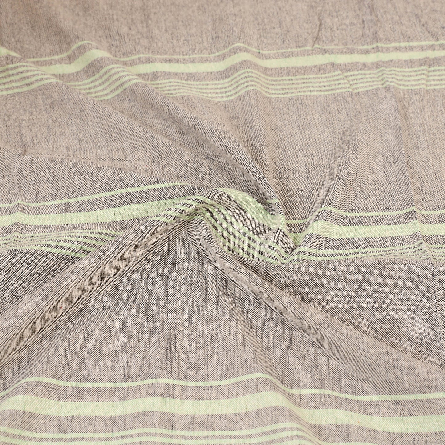 Bijnor Pure Handloom Cotton Single Bed Sheet (90 x 60 in) 84