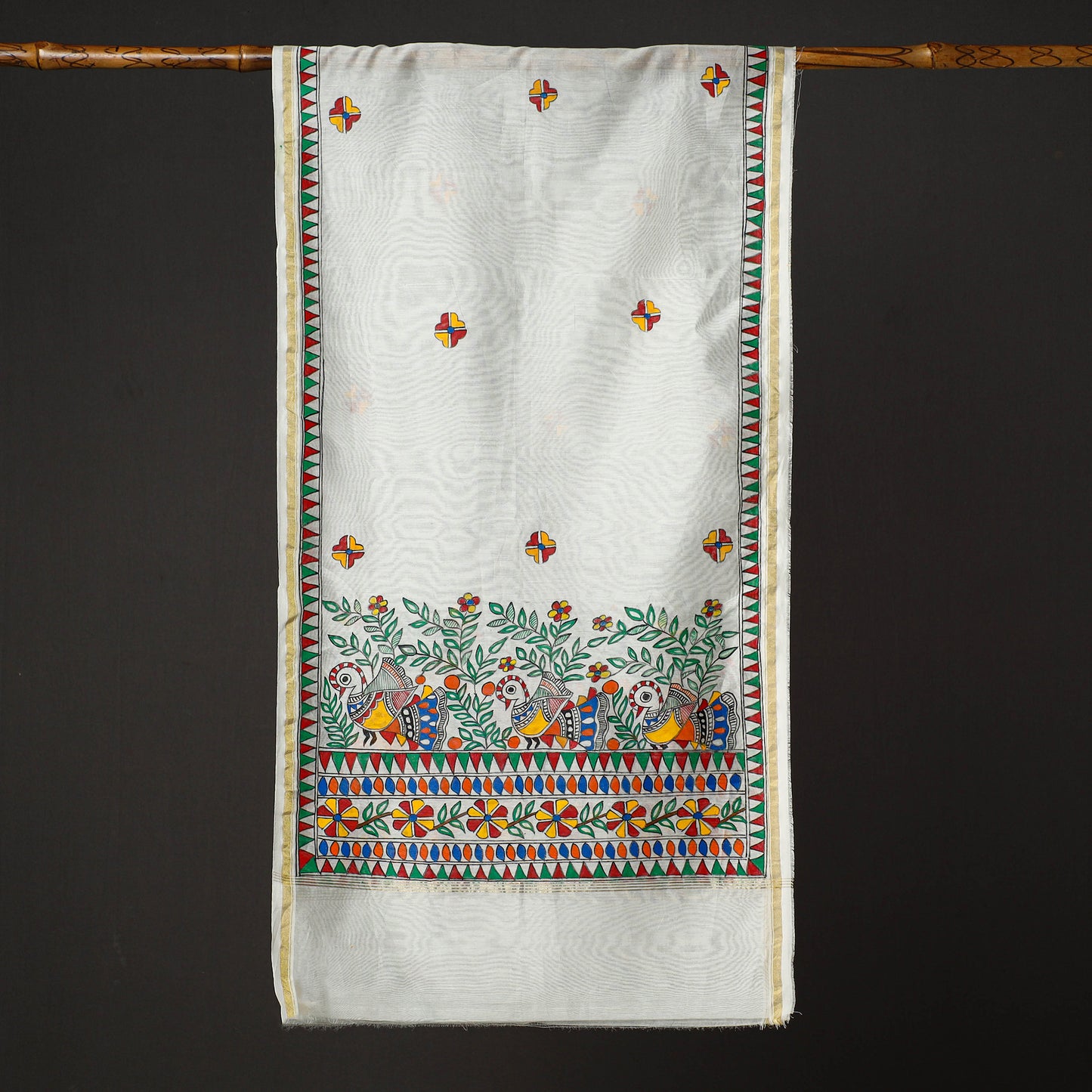 Madhubani Stole 