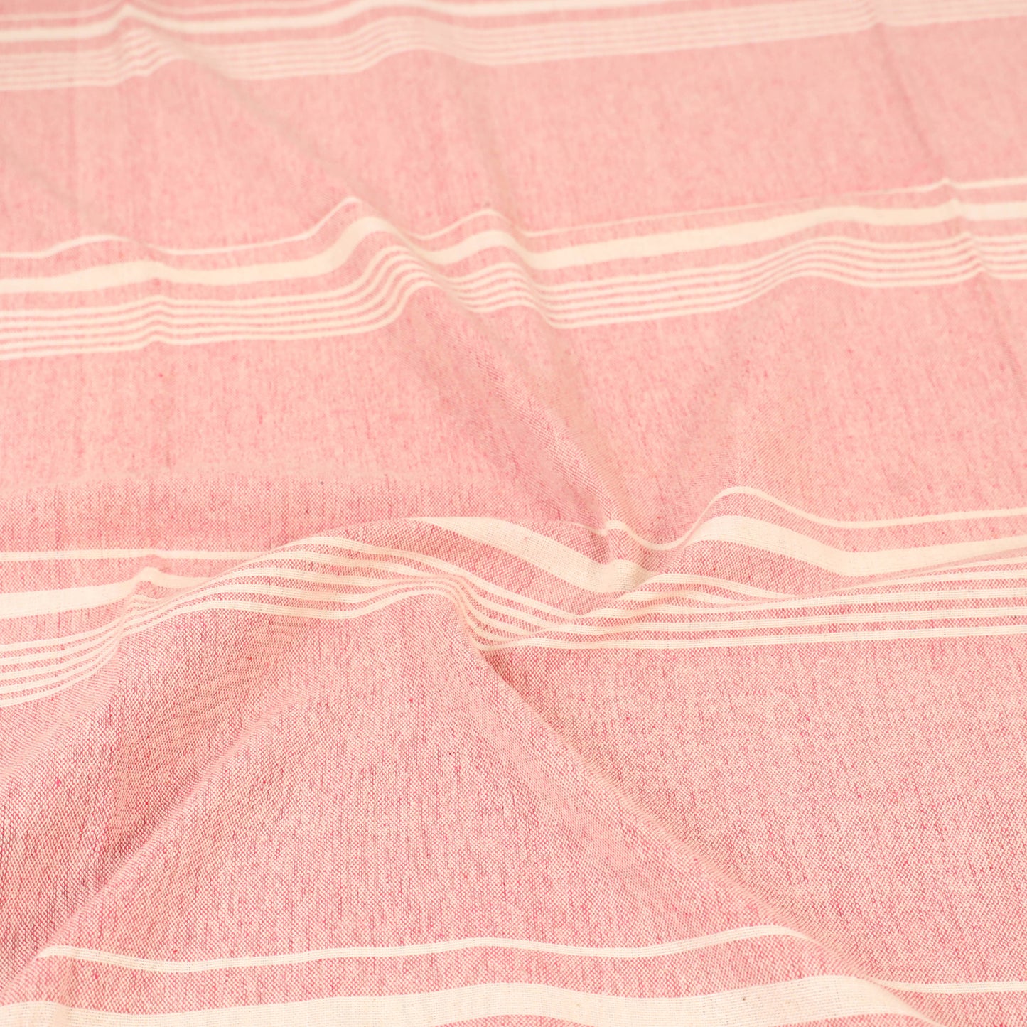 Bijnor Pure Handloom Cotton Single Bed Sheet (90 x 60 in) 85