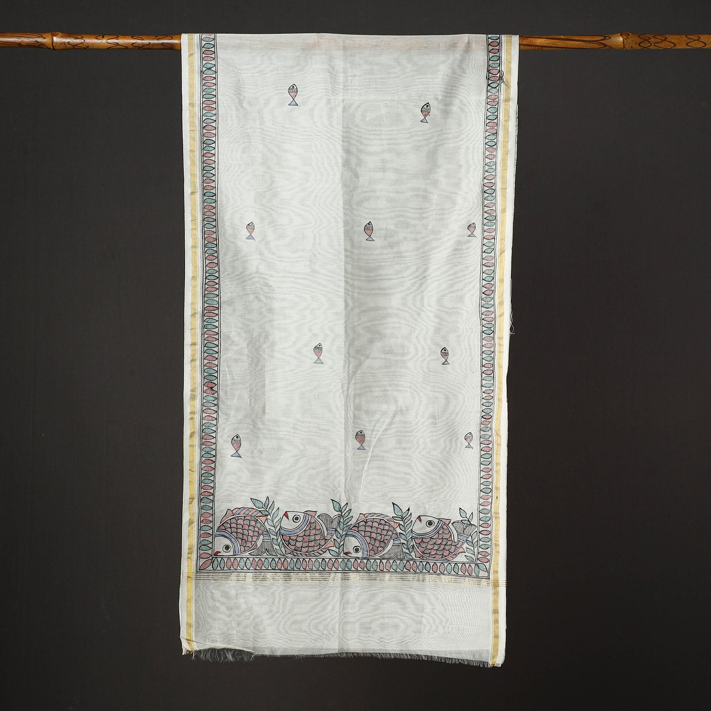 Madhubani Stole 