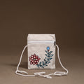 Madhubani Handpainted Mobile Sling Bag 05