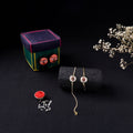 Handcrafted Meenakari Bhaiya Bhabhi Rakhi Set with Coir Box 62
