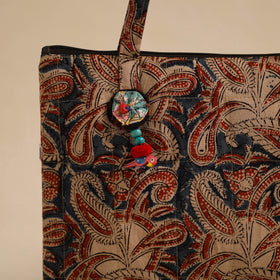 Multicolor Handcrafted Quilted Cotton Hand Bag