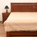 Bijnor Pure Handloom Cotton Single Bed Sheet (90 x 60 in) 88