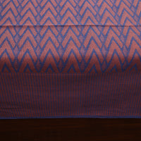 Purple - Pure Cotton Single Handloom Bed Cover from Bijnor 41