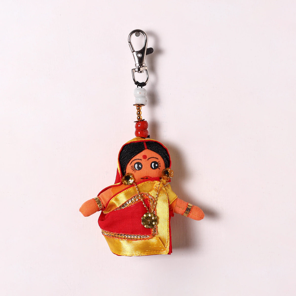 Traditional Handmade Doll Keychain/Bag Charm 02