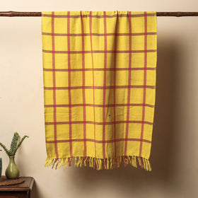  Honeycomb Handloom Cotton Bath Towel From Dehradun Online at iTokri.com