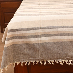 Bijnor Pure Handloom Cotton Single Bed Sheet (90 x 60 in) 89