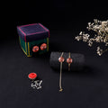Handcrafted Meenakari Bhaiya Bhabhi Rakhi Set with Coir Box 70