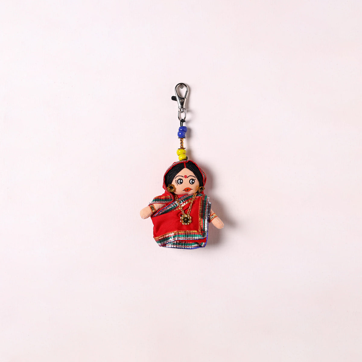 Traditional Handmade Doll Keychain/Bag Charm 01