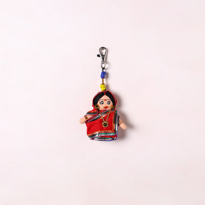 Traditional Handmade Doll Keychain/Bag Charm 01
