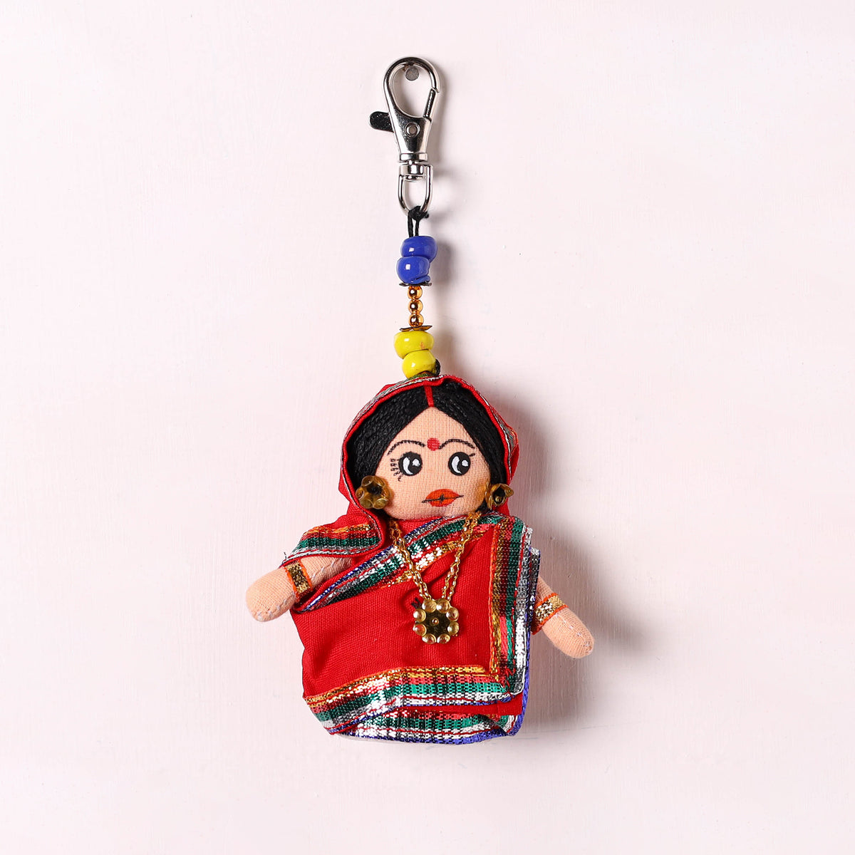Traditional Handmade Doll Keychain/Bag Charm 01