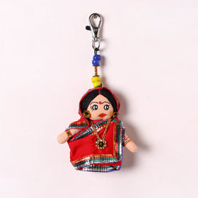 Traditional Handmade Doll Keychain/Bag Charm 01