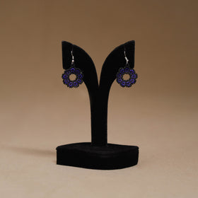 Black - Handmade Beadwork Earrings 43