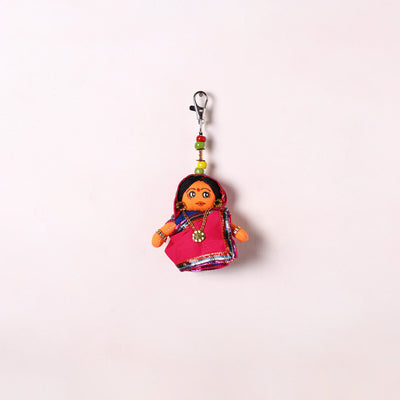 Traditional Handmade Doll Keychain/Bag Charm 03