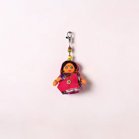 Traditional Handmade Doll Keychain/Bag Charm 03